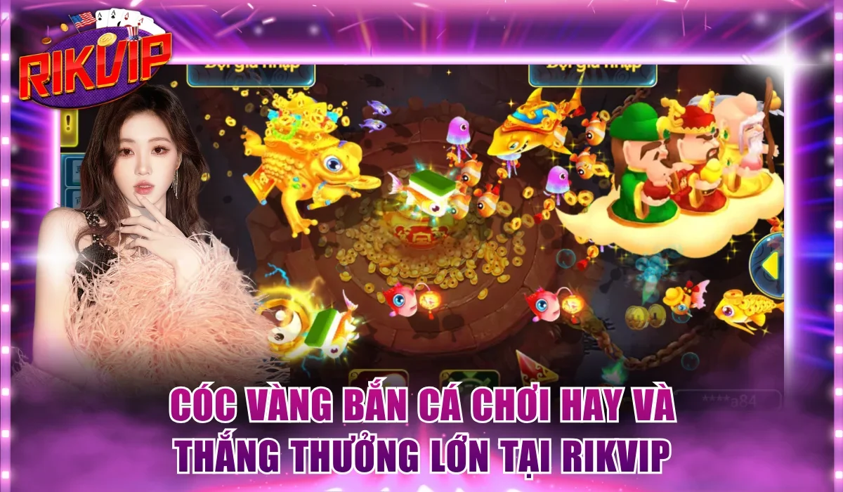 Cóc Vàng bắn cá