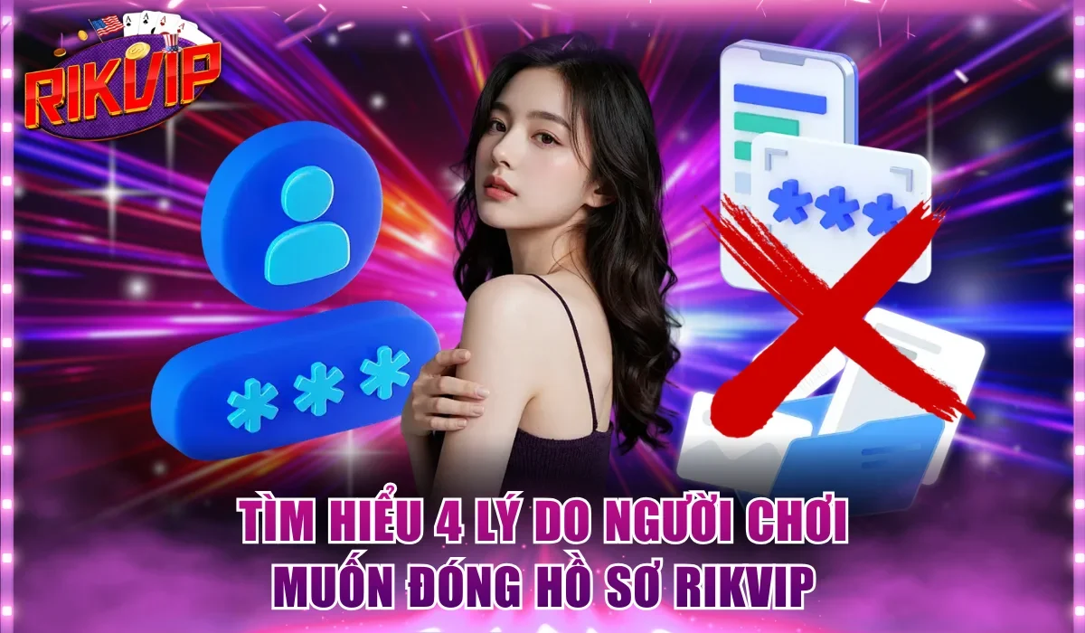 Tìm hiểu 4 lý do người chơi muốn đóng hồ sơ Rikvip