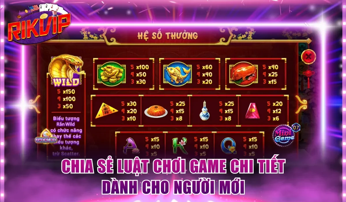 Chia sẻ luật chơi game chi tiết dành cho người mới