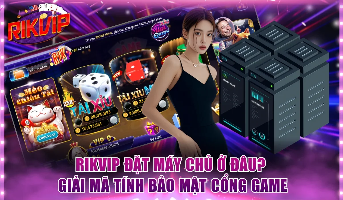 Rikvip đặt máy chủ ở đâu